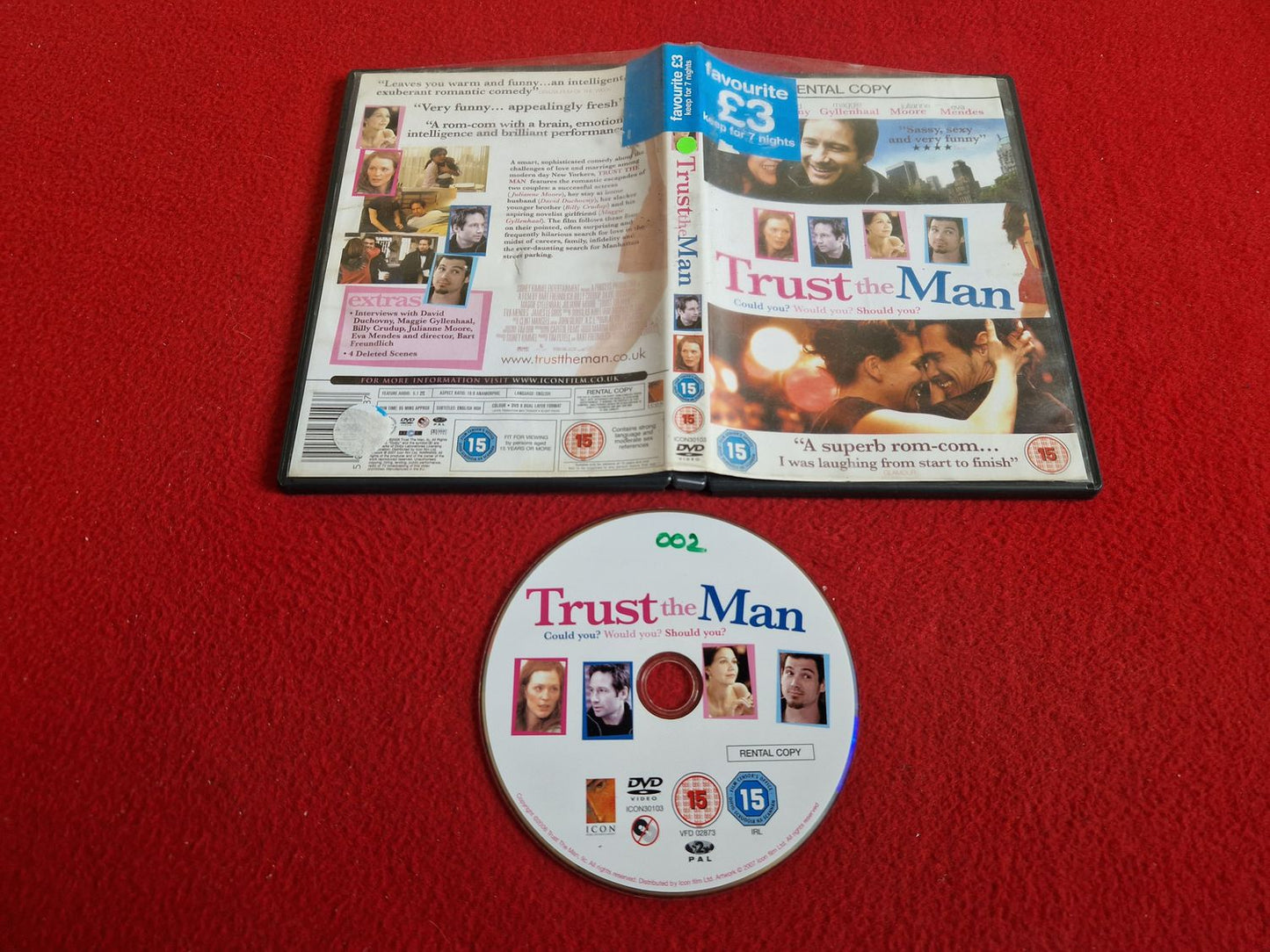 TRUST THE MAN till DVD