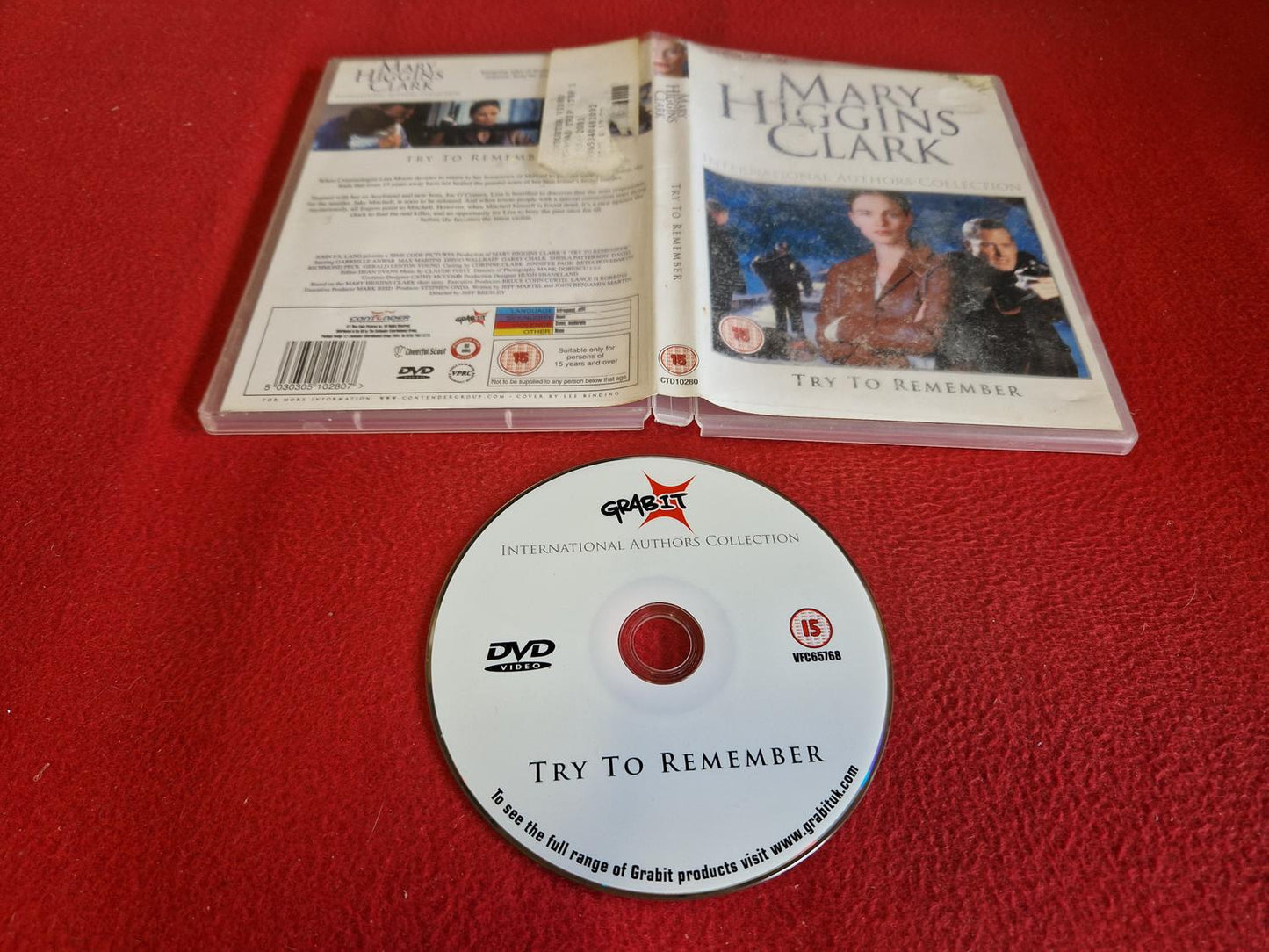 TRY TO REMEMBER [ MARY HIGGINS CLARK ] till DVD