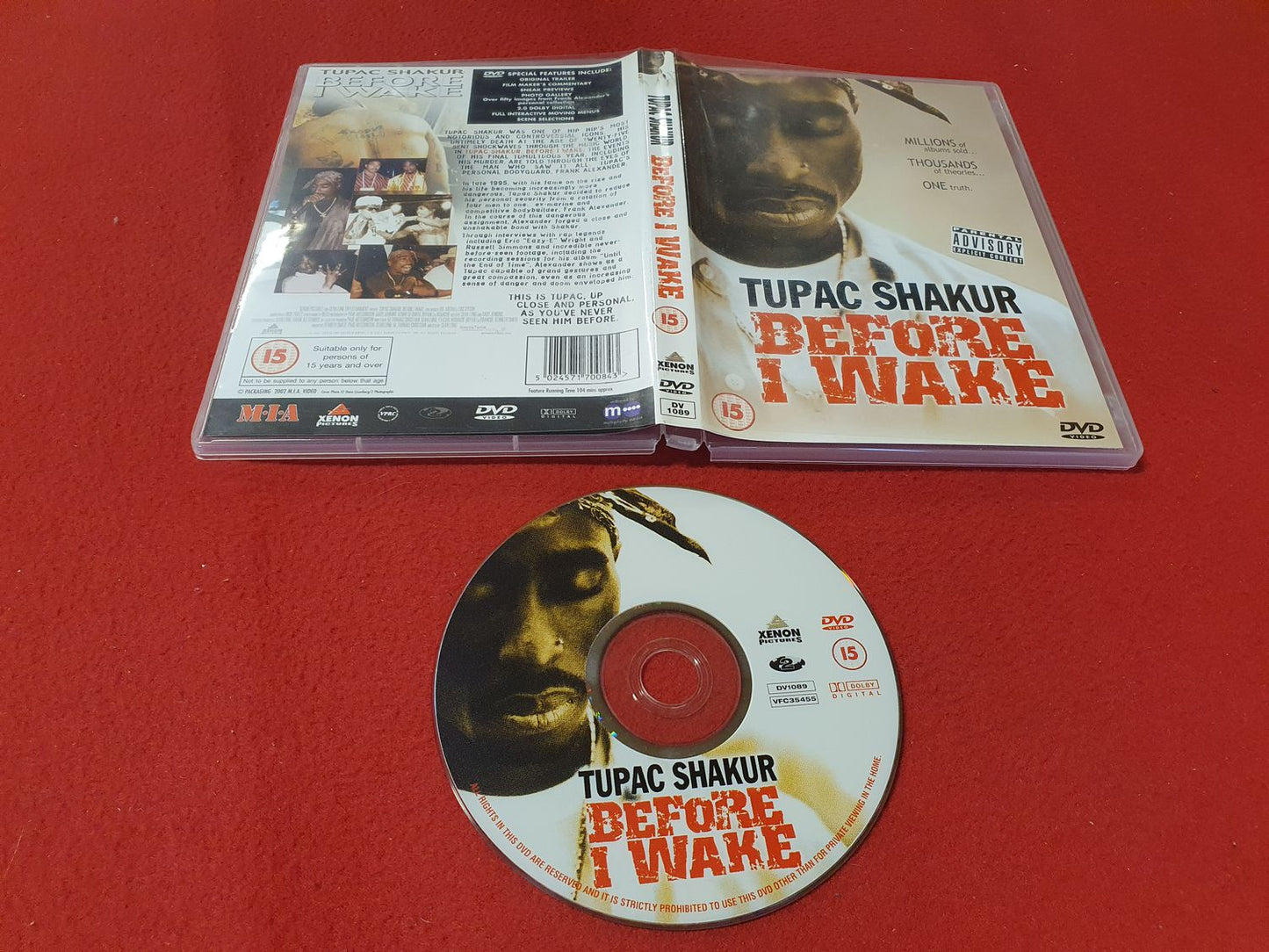 TUPAC SHAKUR BEFORE I WAKE till DVD