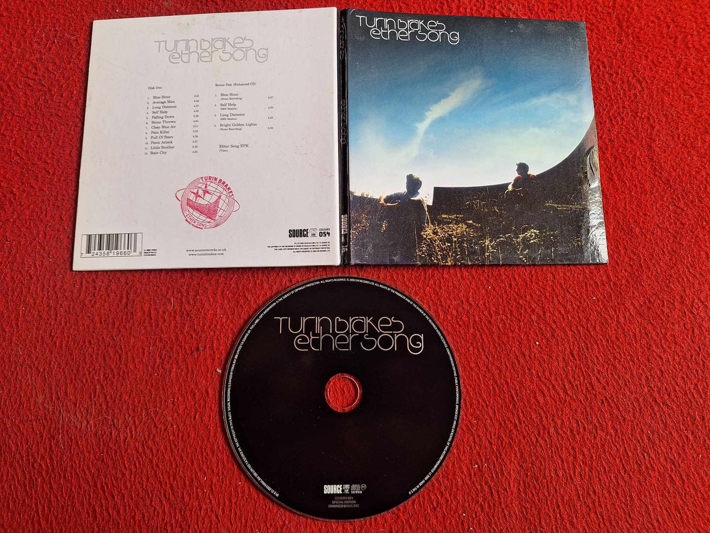 TURIN BRAKES ETHER SONG CD