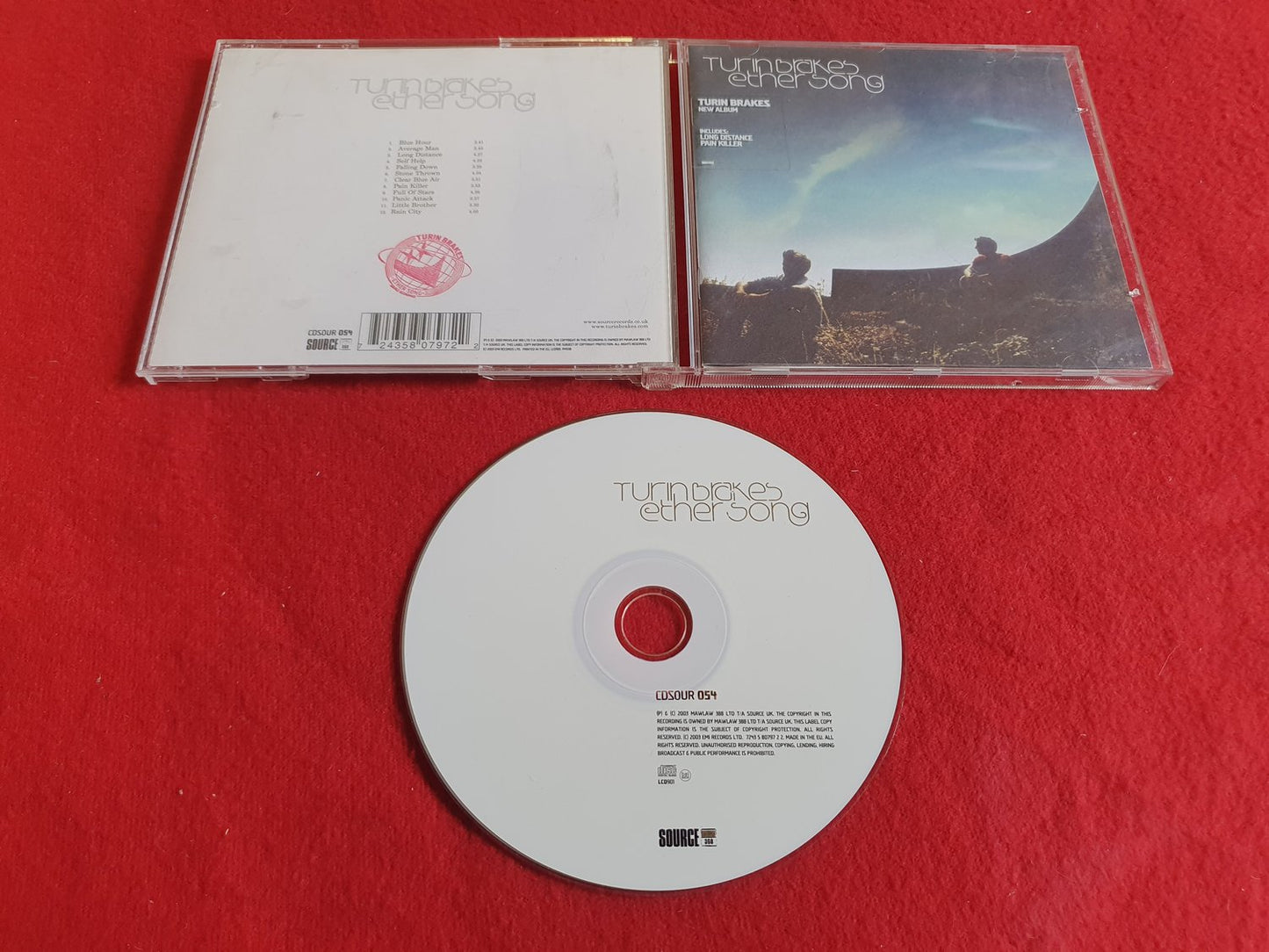 TURIN BRAKES ETHER SONG till CD