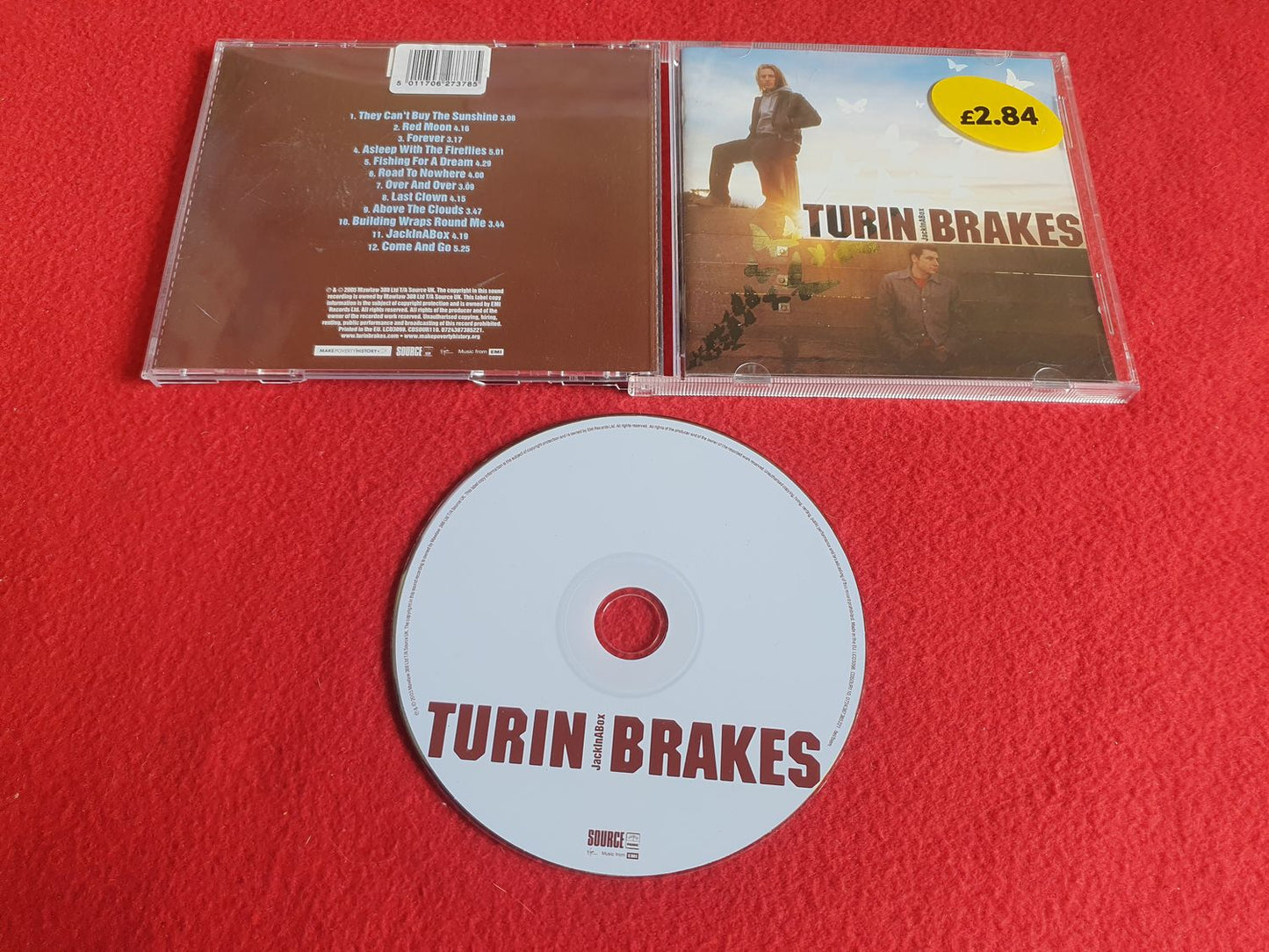 TURIN BRAKES JACKINABOX till CD