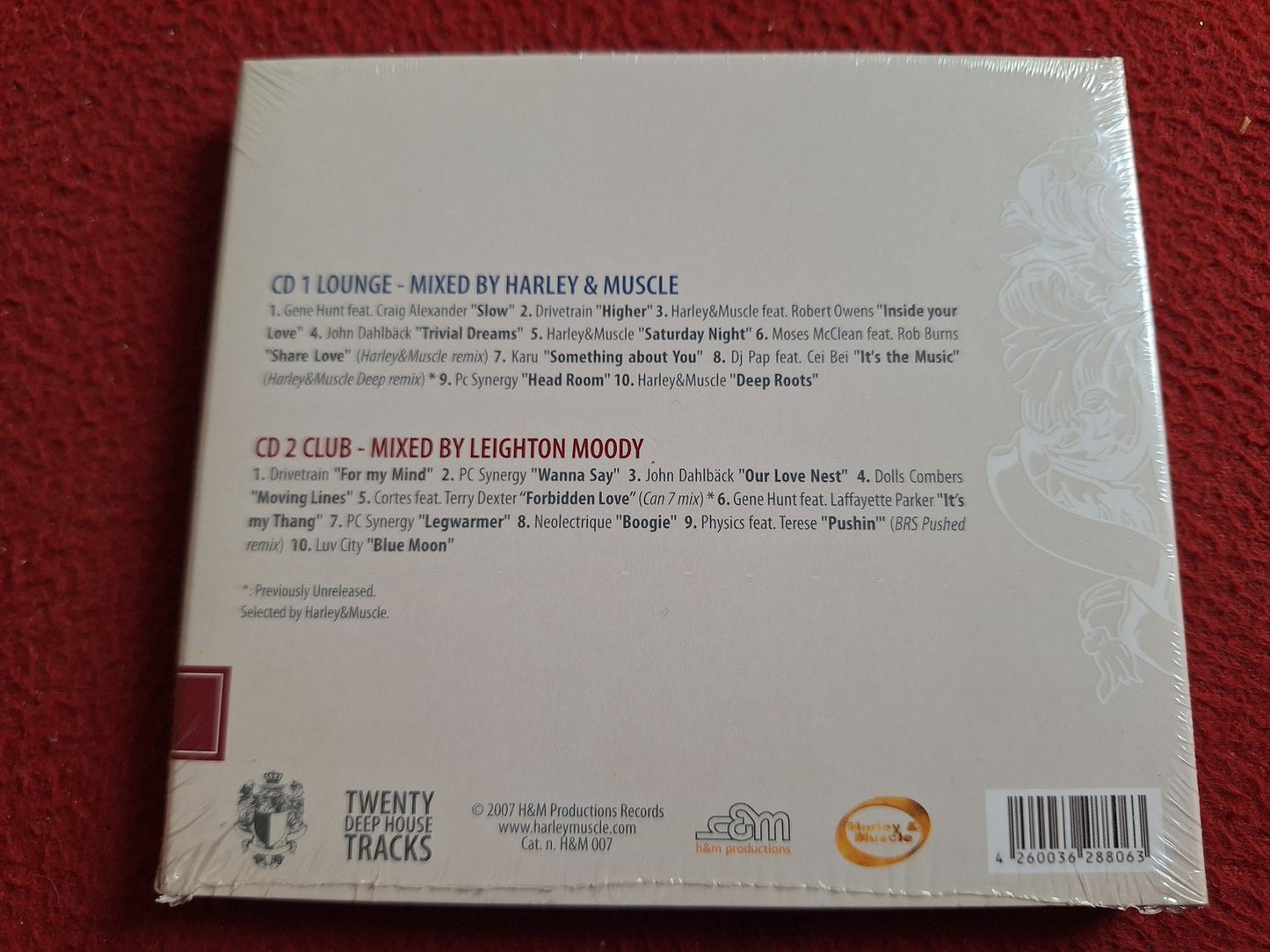 TWENTY DEEP HOUSE TRACKS SELECTED BY HARLEY & MUSCLE [OÖPPNAD] CD
