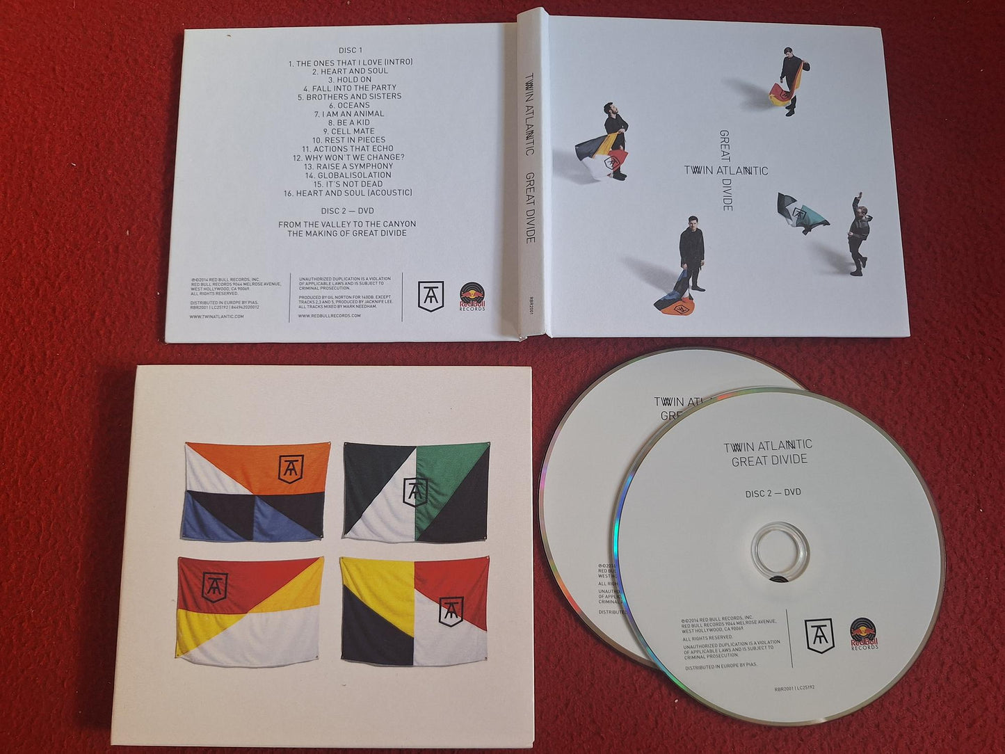 TWIN ATLANTIC GREAT DIVIDE CD / DVD