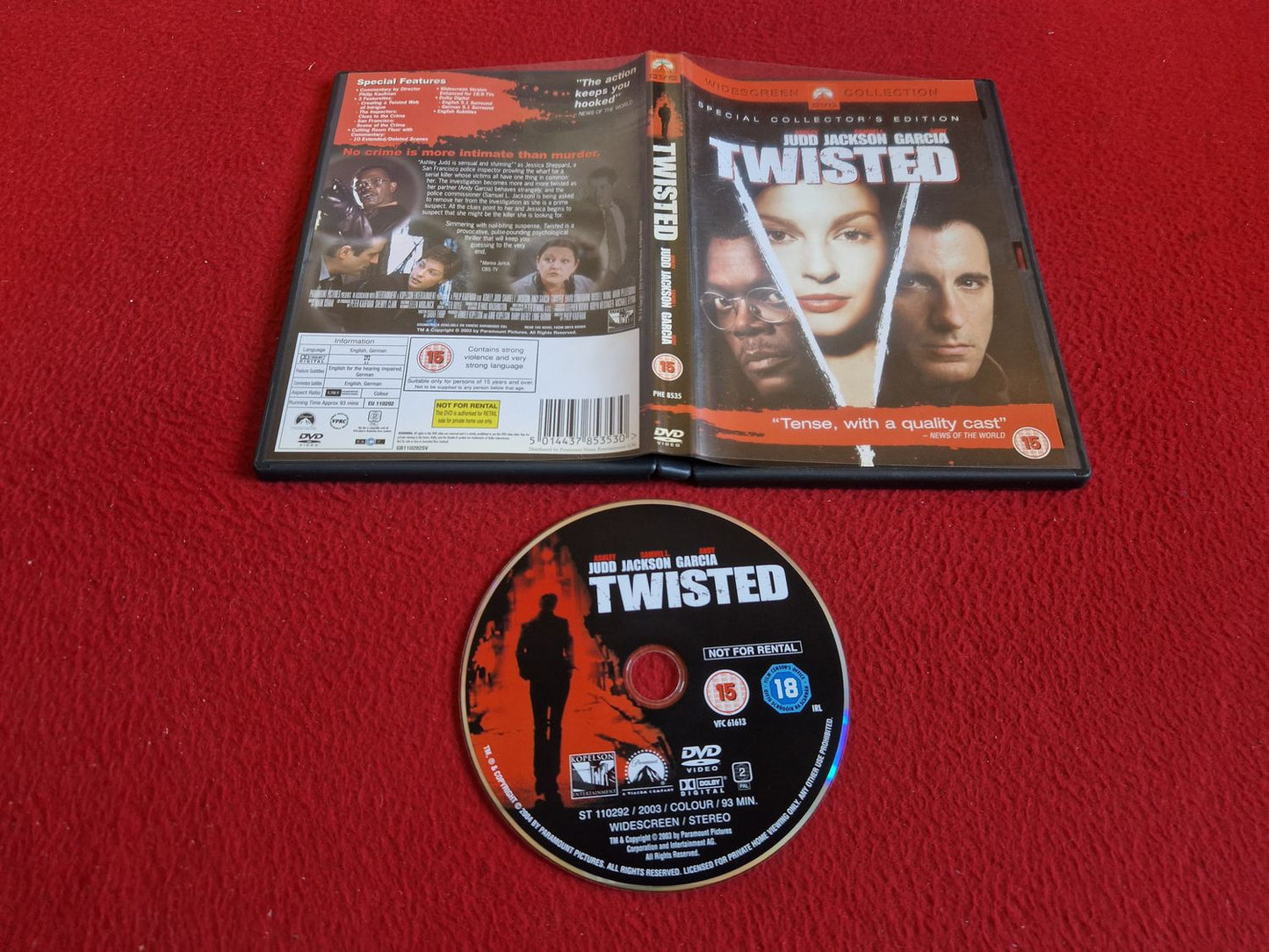 TWISTED DVD
