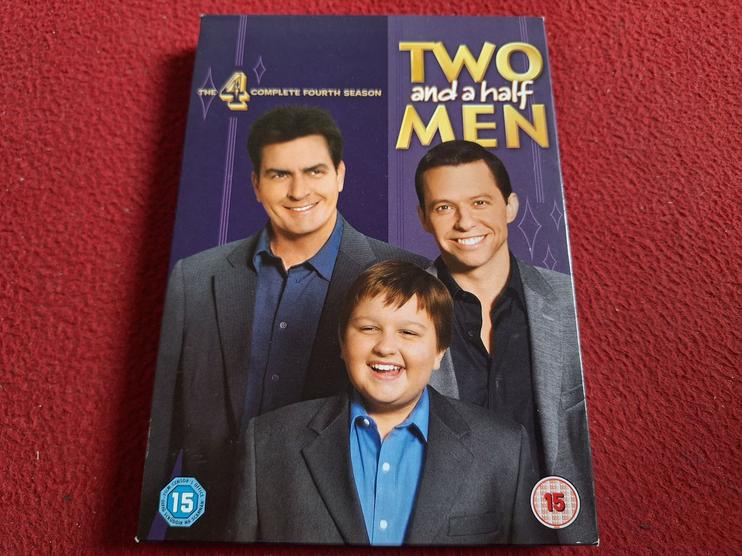 TWO AND A HALF MEN SEASON 4 BOX DVD