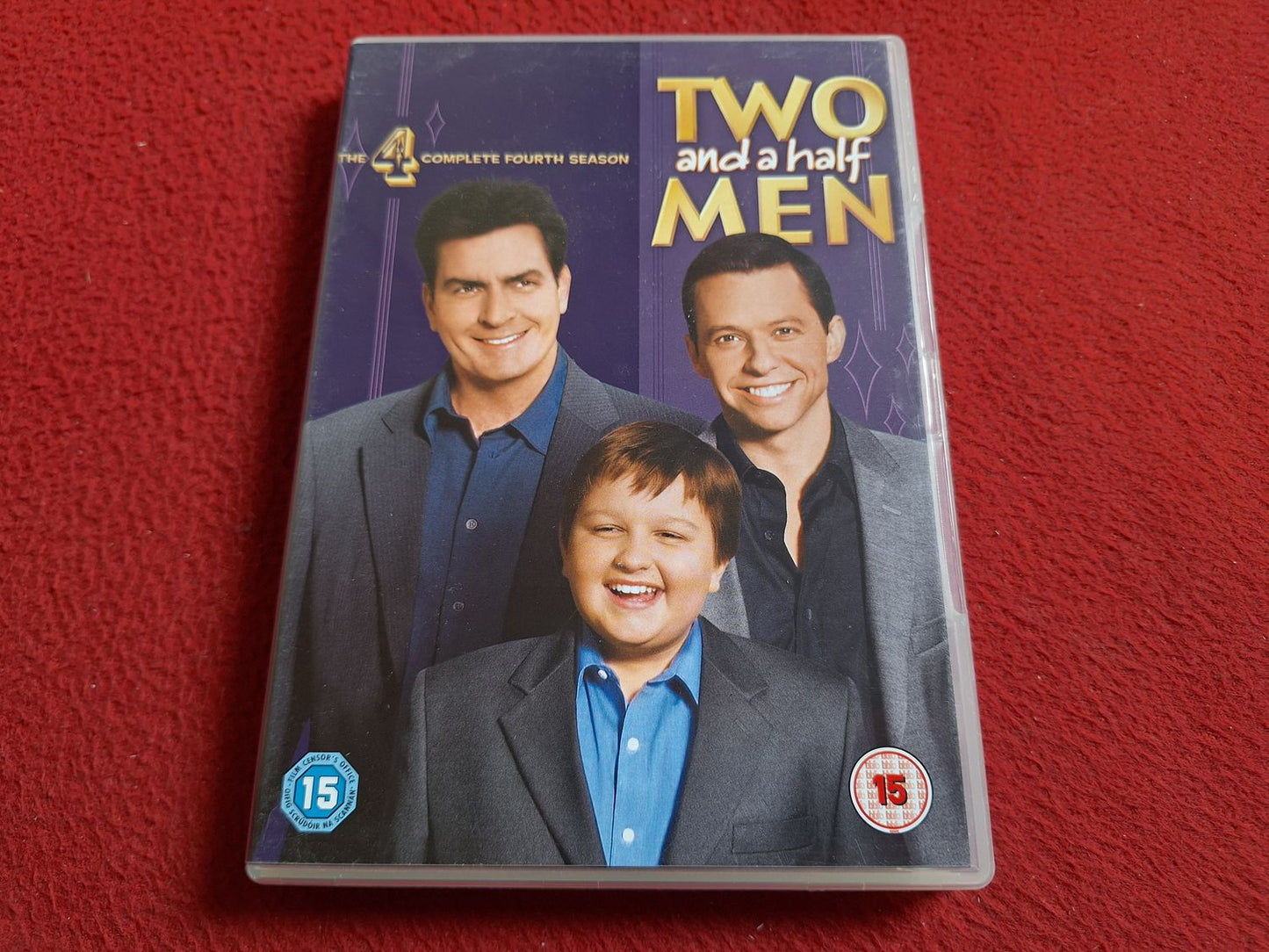 TWO AND A HALF MEN SEASON 4 BOX DVD