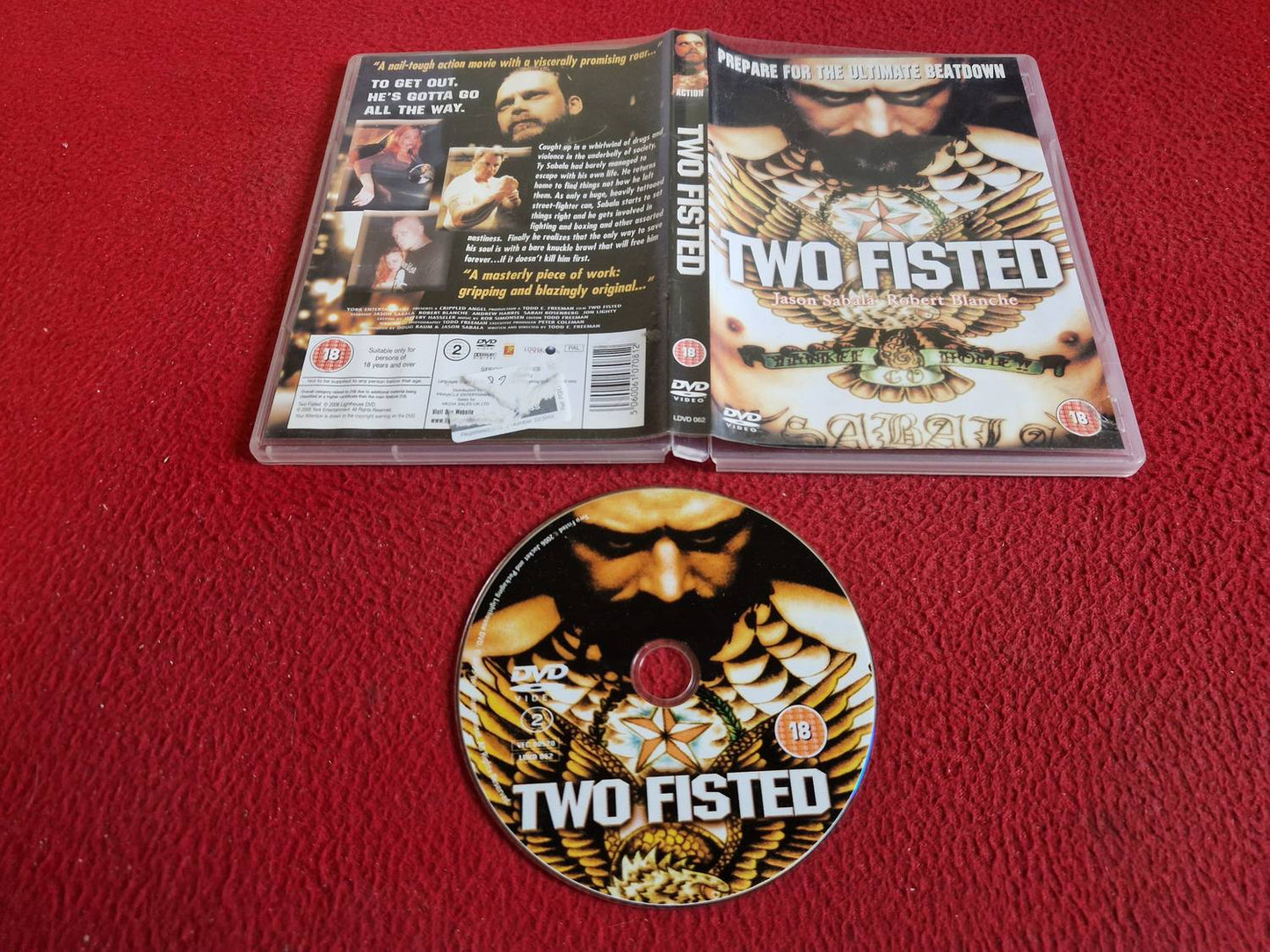 TWO FISTED DVD