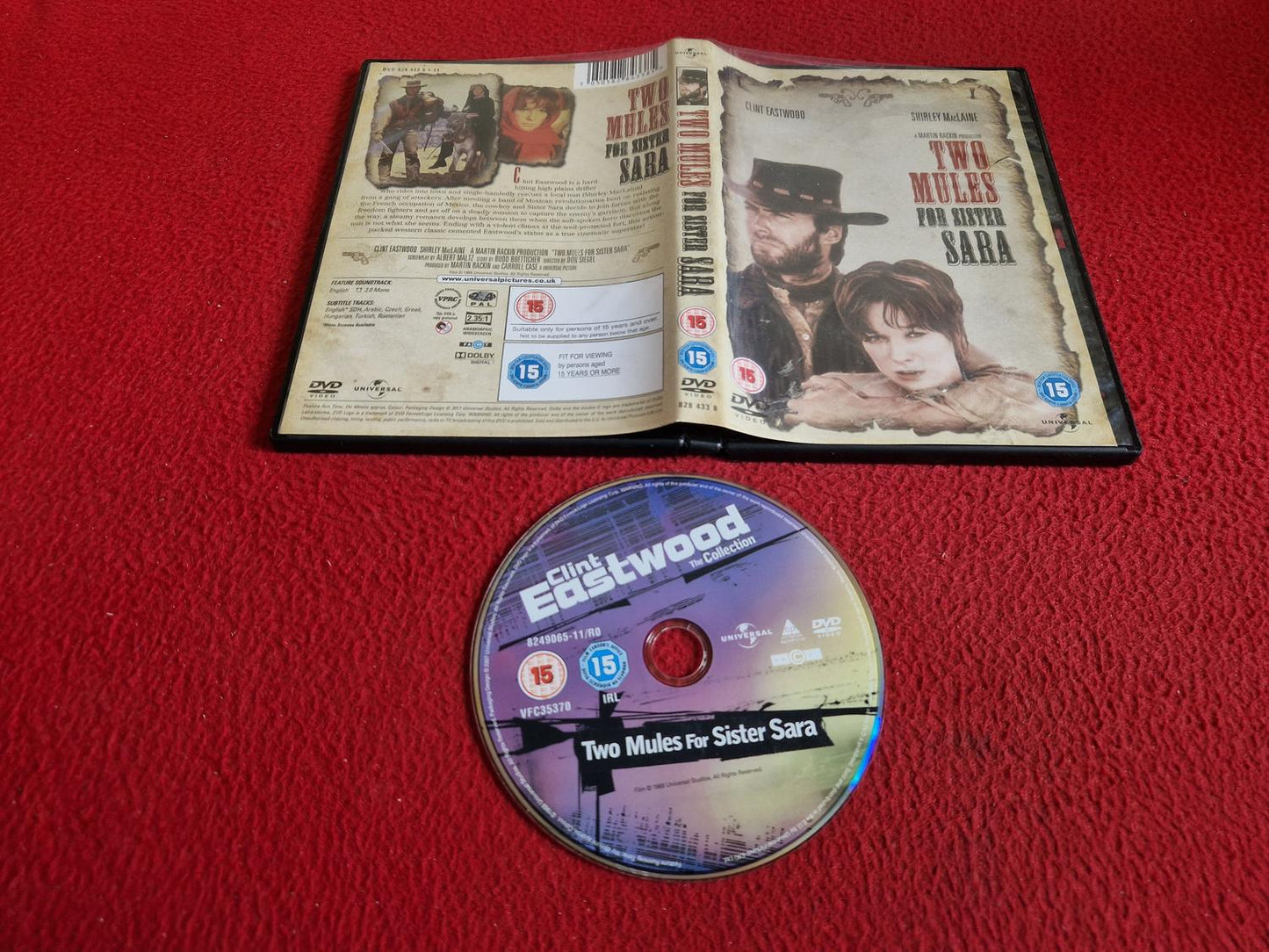 TWO MULES FOR SISTER SARA DVD