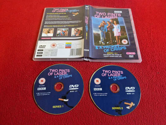 TWO PINTS OF LAGER AND A PACKET OF CRISPS DVD