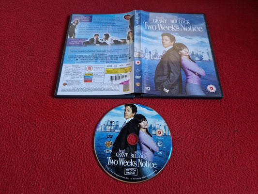 TWO WEEKS NOTICE DVD