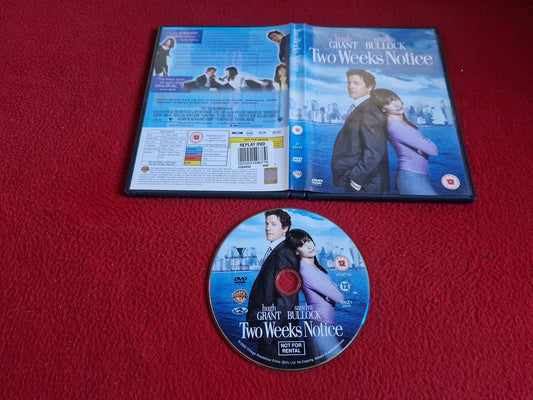 TWO WEEKS NOTICE DVD