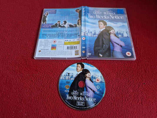 TWO WEEKS NOTICE DVD