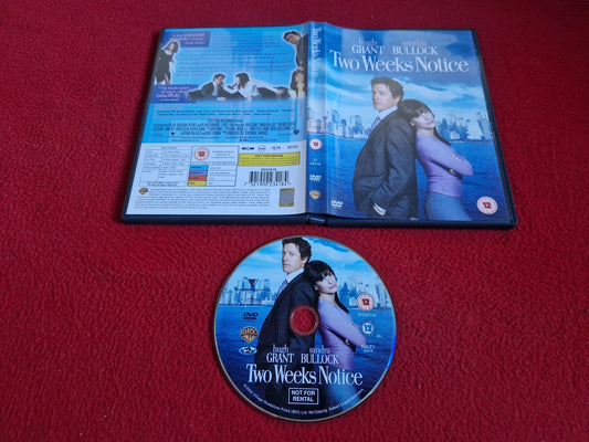 TWO WEEKS NOTICE DVD