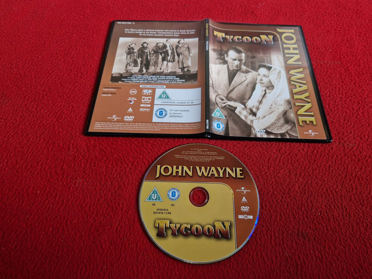 TYCOON  [ JOHN WAYNE ] DVD