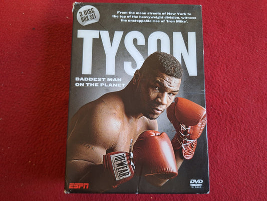 TYSON BADDEST MAN ON THE PLANET BOX DVD
