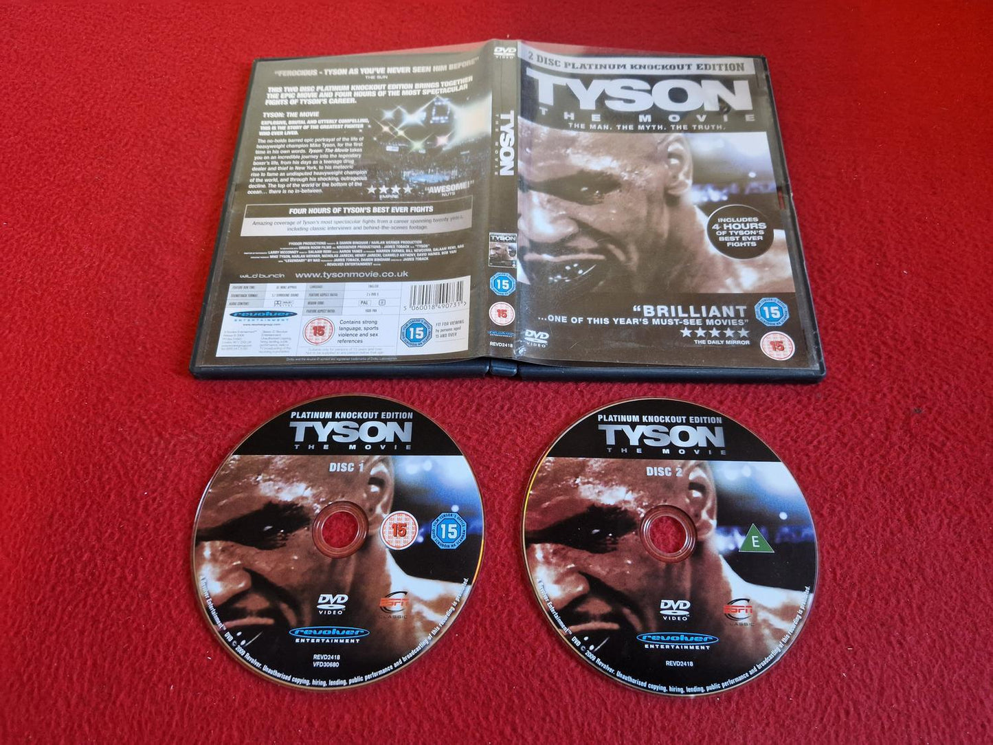 TYSON THE MOVIE DVD