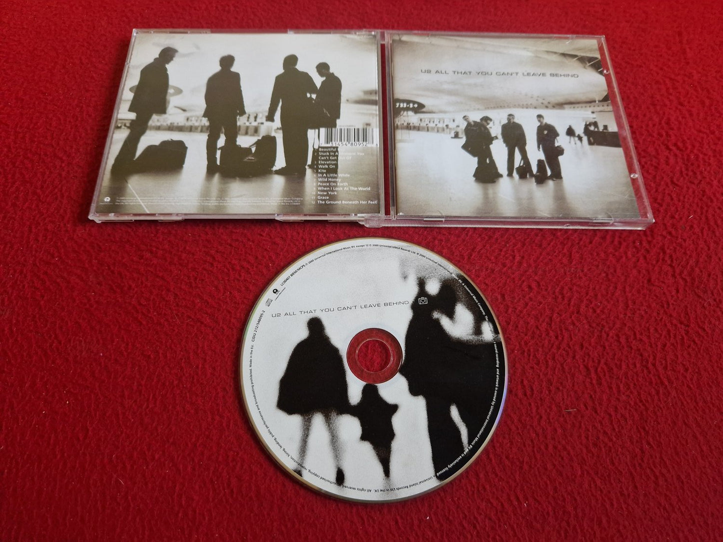 U2 ALL THAT YOU CAN'T LEAVE BEHIND CD
