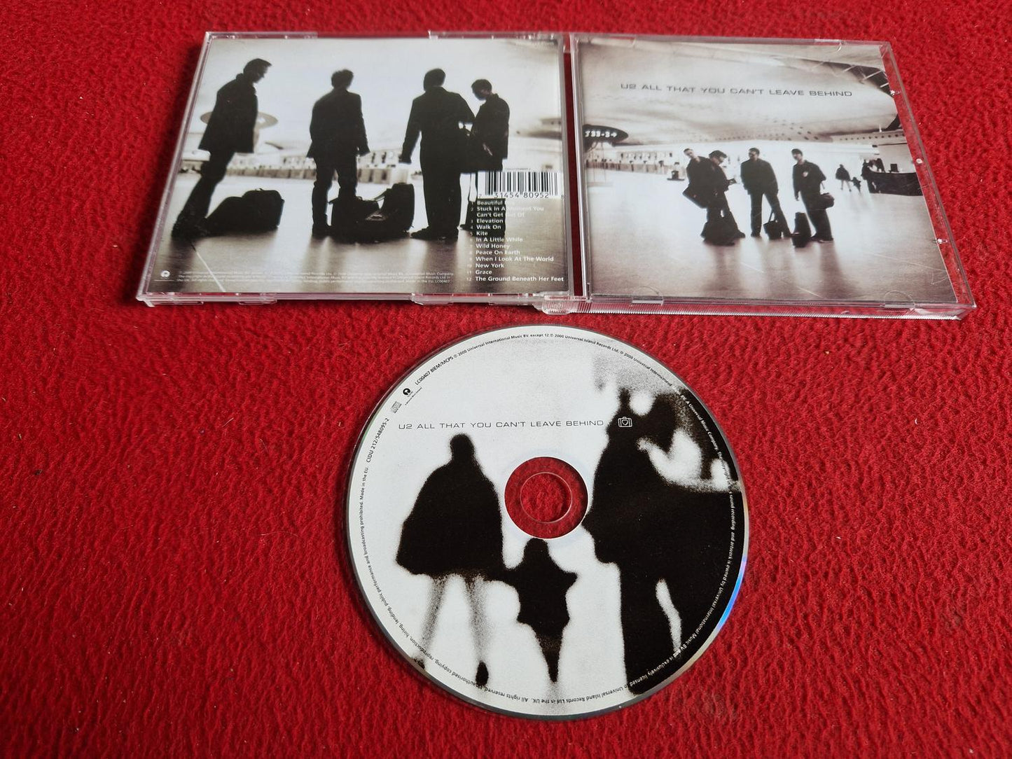 U2 ALL THAT YOU CAN'T LEAVE BEHIND CD