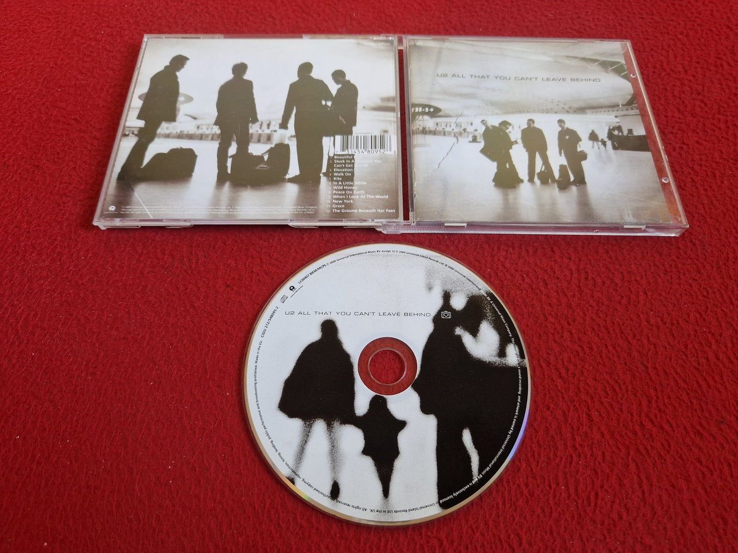 U2 ALL THAT YOU CAN'T LEAVE BEHIND CD