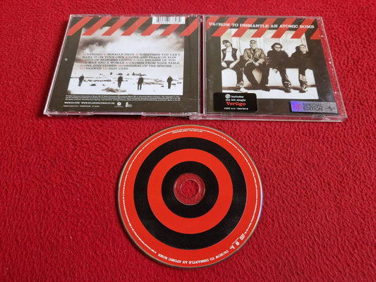 U2 HOW TO DISMANTLE AN ATOMIC BOMB CD