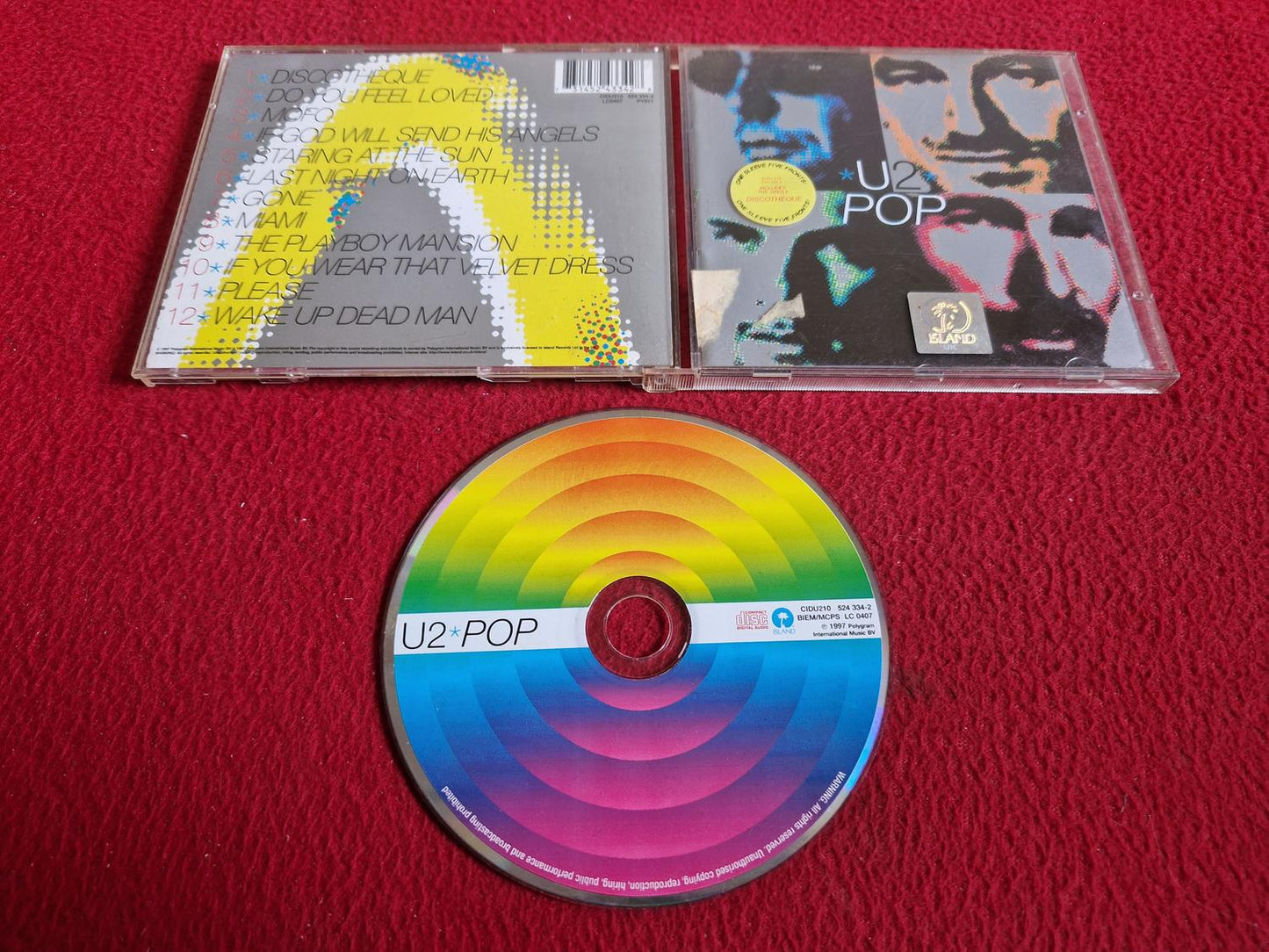 U2 POP CD