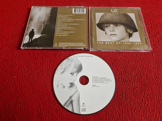 U2 THE BEST OF 1980 - 1990 CD
