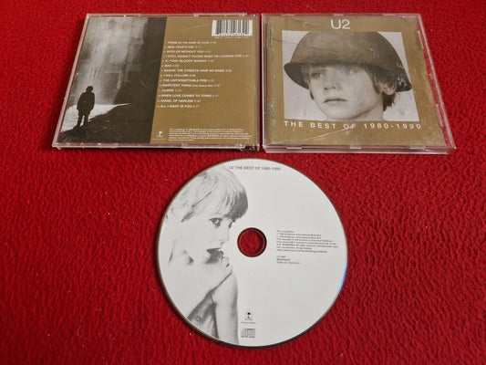 U2 THE BEST OF 1980 - 1990 CD