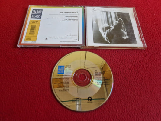 U2 WIDE AWAKE IN AMERICA CD