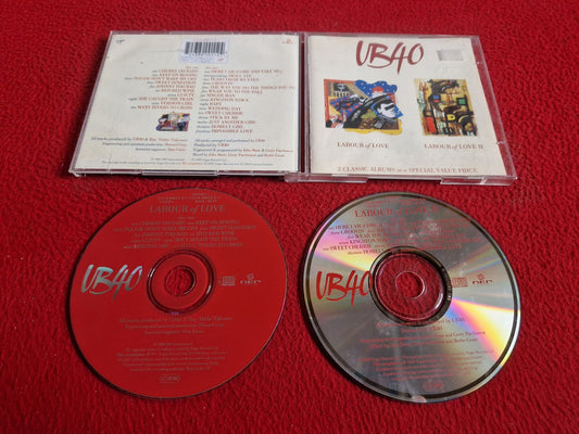 UB40 LABOUR OF LOVE 1 & 2 CD