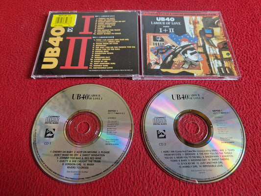 UB40 LABOUR OF LOVE I + II CD