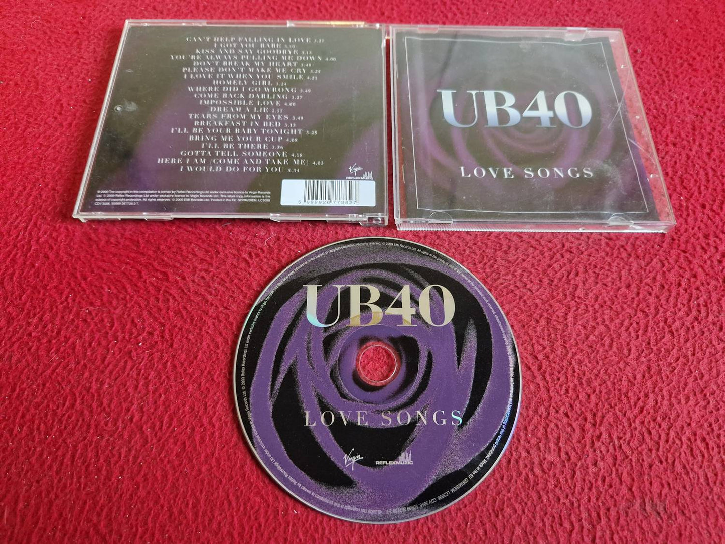 UB40 LOVE SONGS CD