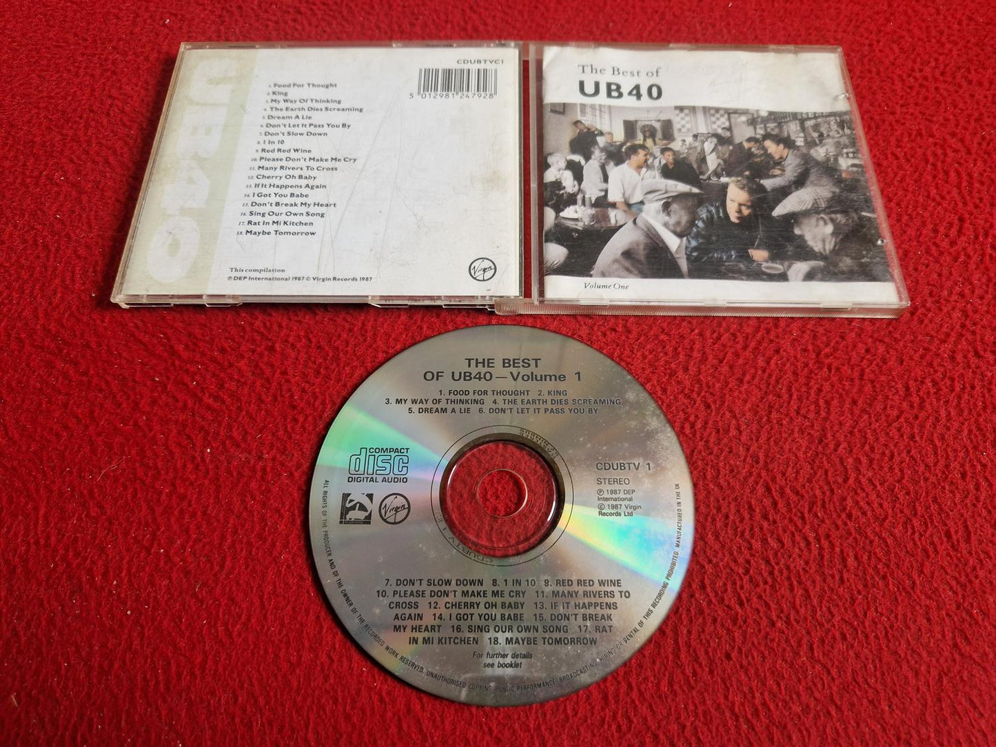 UB40 THE BEST OF CD