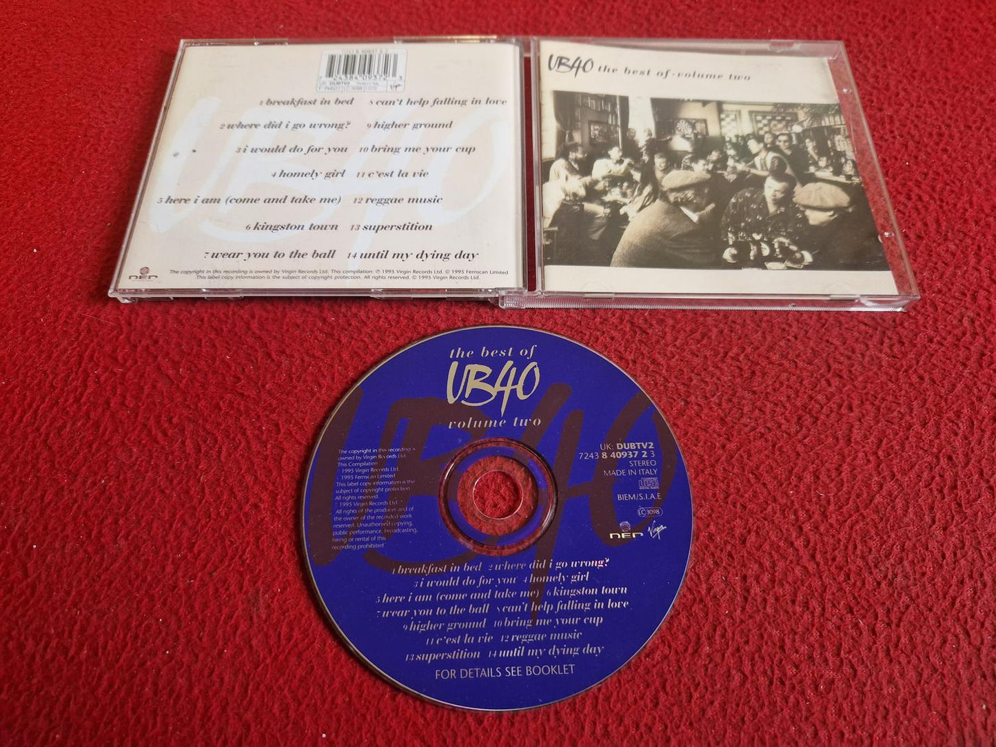 UB40 THE BEST OF - VOLUME TWO CD