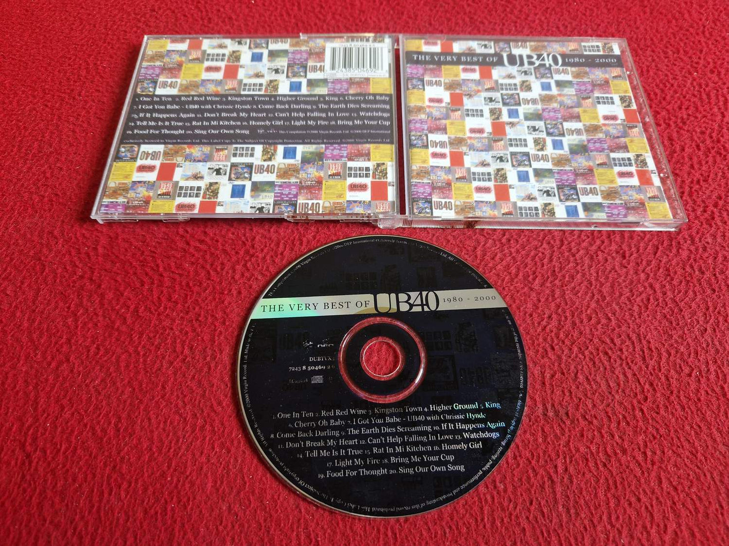 UB40 THE VERY BEST OF 1080 - 2000 CD