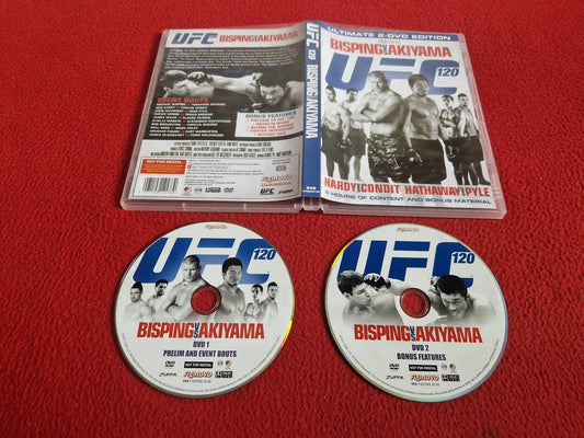 UFC 120 BISPING VS AKIYAMA DVD
