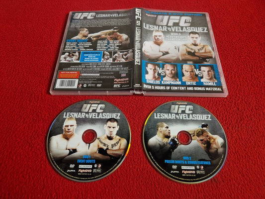 UFC 121 LESNAR VS VELASQUEZ DVD