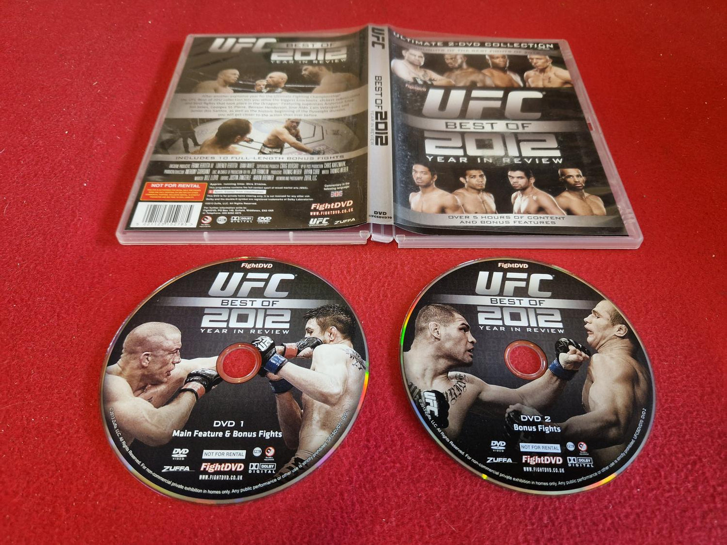 UFC BEST OF 2012 YEAR IN REVIEW till DVD