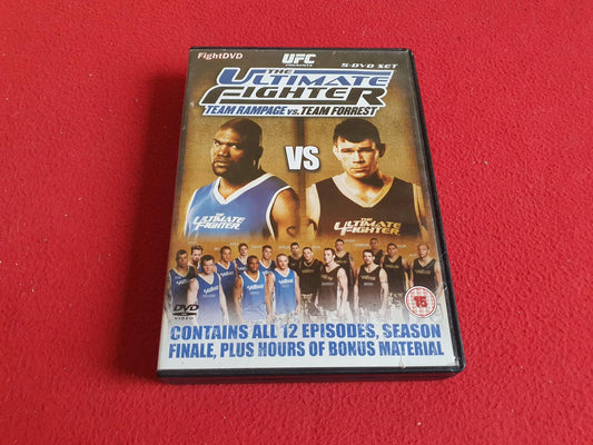 UFC ULTIMATE FIGHTER TEAM RAMPAGE VS. TEAM FORREST BOX till DVD