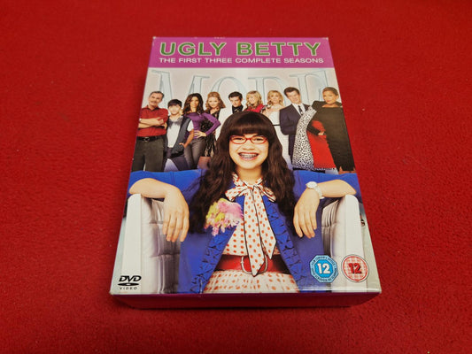 UGLY BETTY THE FIRST COMPLETE SEASONS 1 - 3 BOX till DVD
