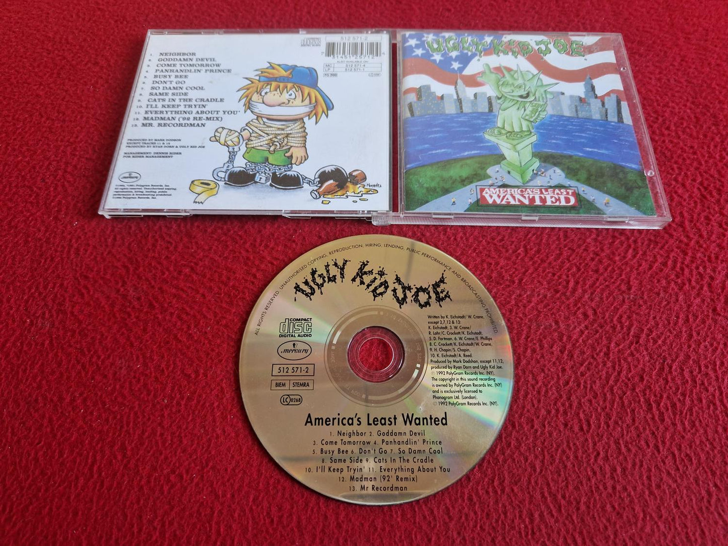 UGLY KID JOE AMERICA'S LEAST WANTED CD