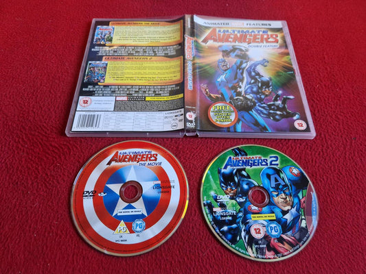 ULTIMATE AVENGERS DOUBLE FEATURE - THE MOVIE & AVENGERS 2 DVD
