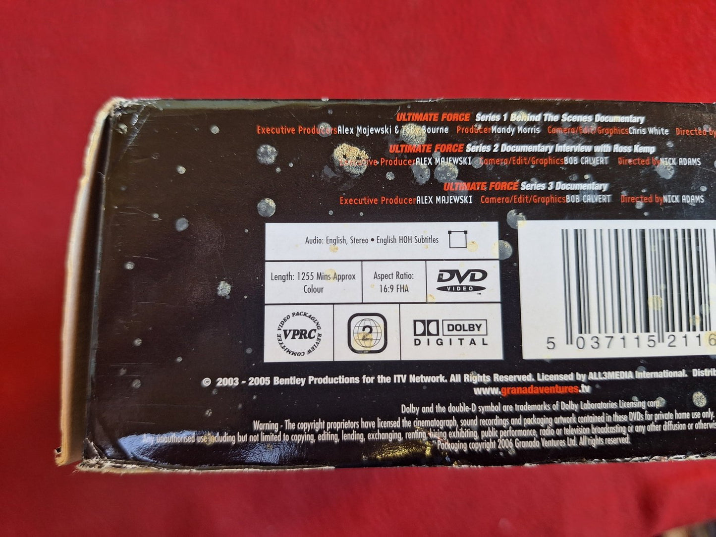 ULTIMATE FORCE 1 - 4 BOX DVD