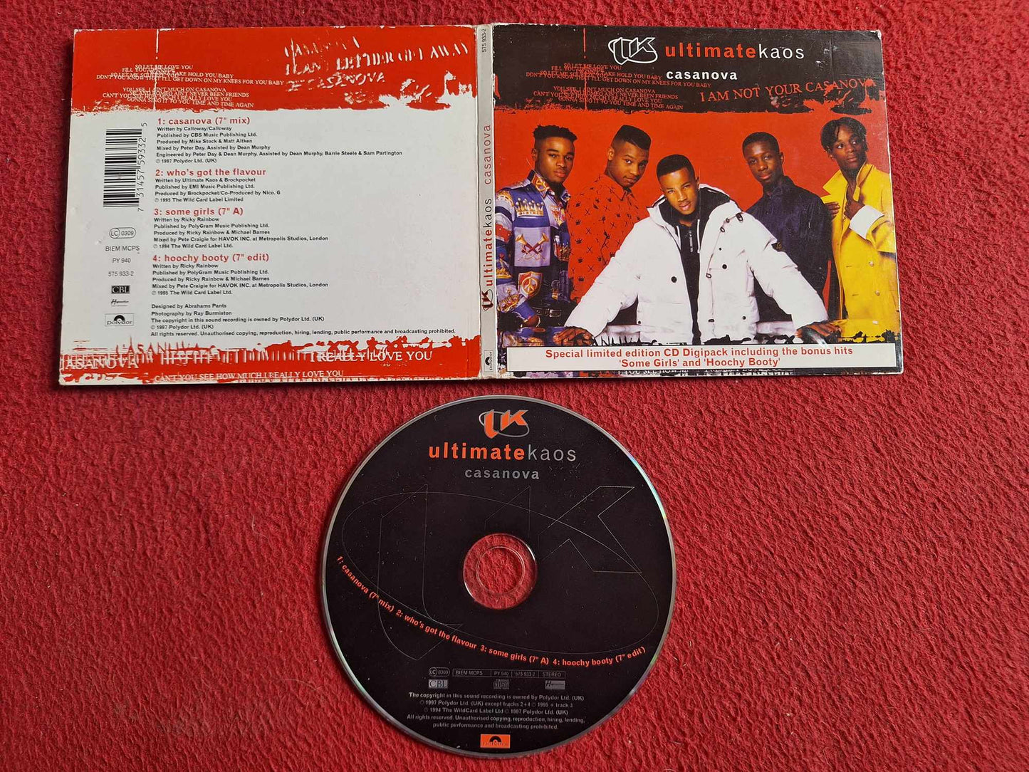 ULTIMATE KAOS CASANOVA CD