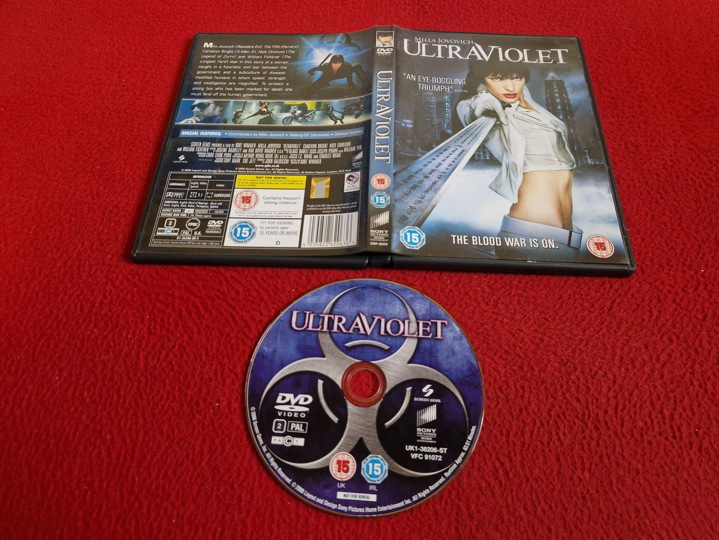 ULTRAVIOLET DVD