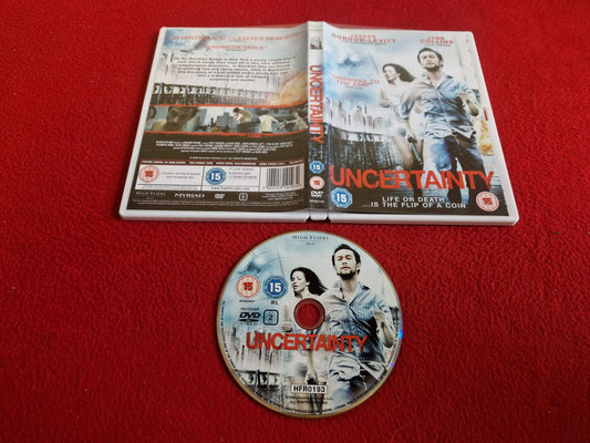 UNCERTAINTY DVD