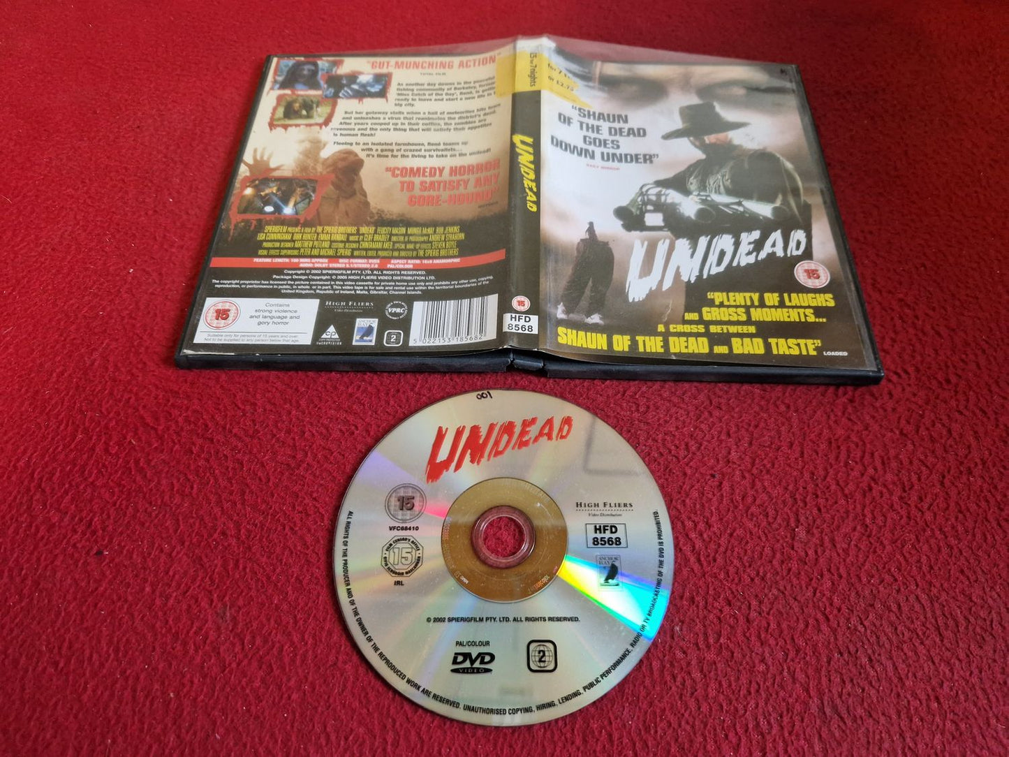 UNDEAD DVD