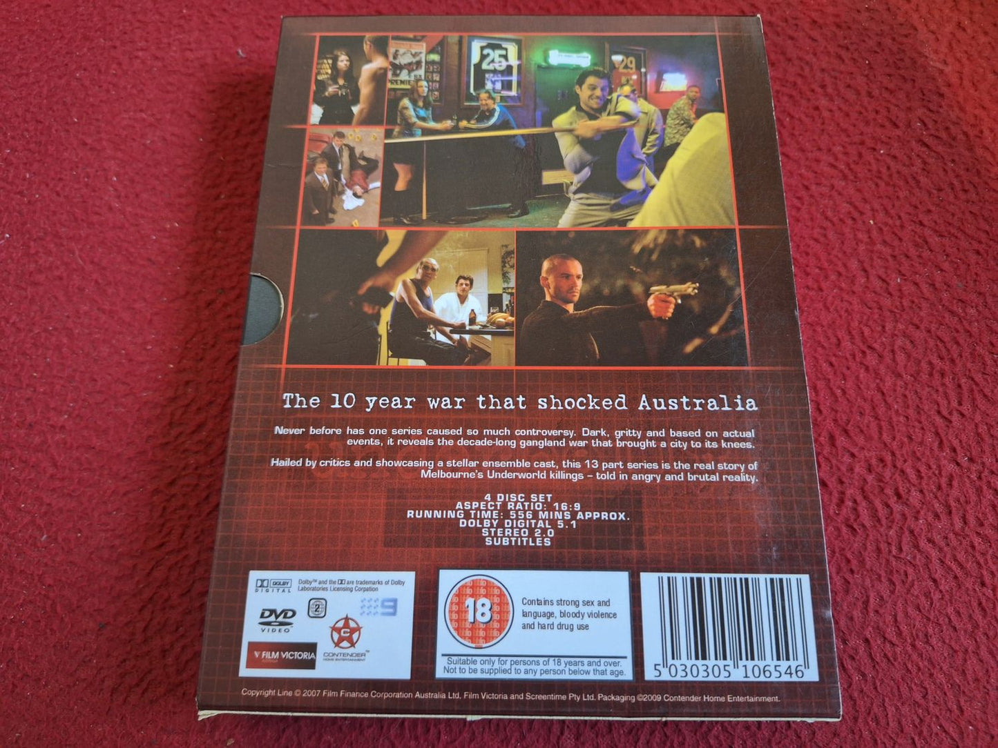 UNDERBELLY SEASON 1 BOX DVD