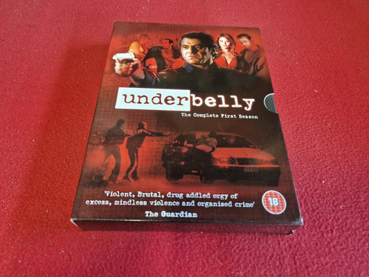 UNDERBELLY SEASON 1 BOX till DVD
