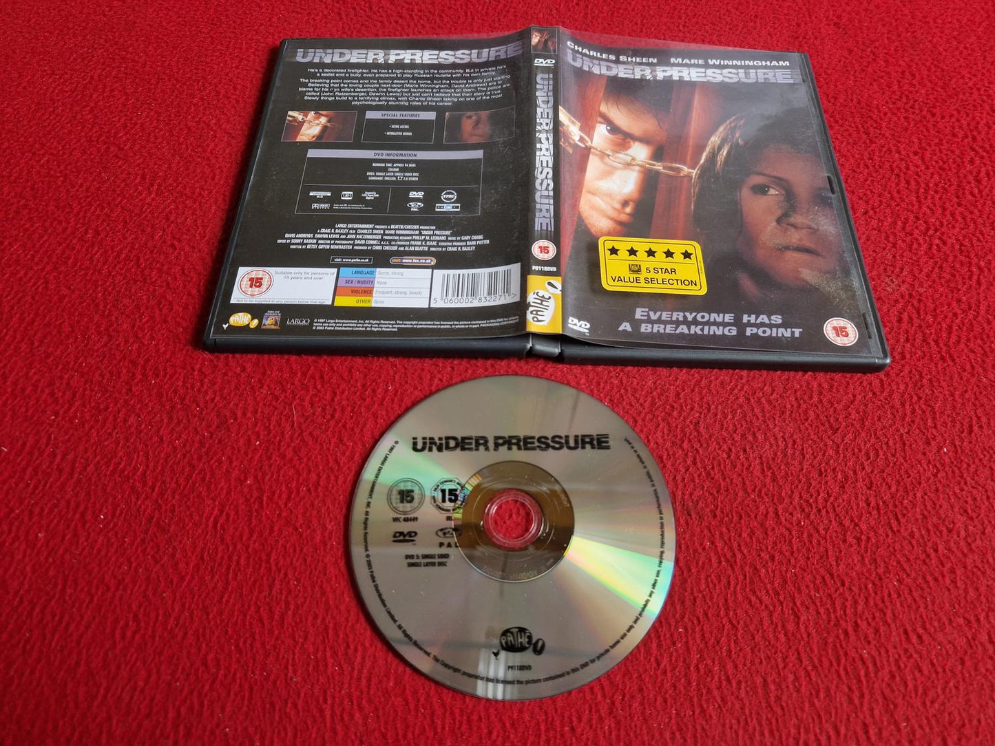 UNDER PRESSURE DVD